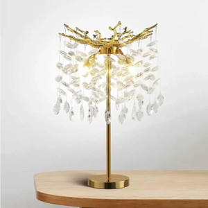Настольная хрустальная лампа 