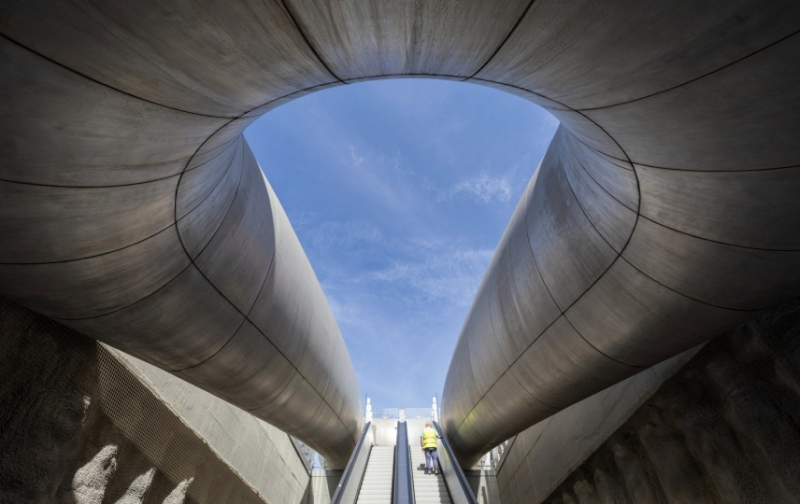 Аниш Капур спроектировал станцию метро в Неаполе