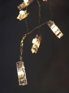 Светодиодная гирлянда с прищепками