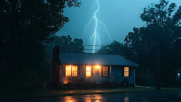Что будет, если в дом ударит молния, и как от этого защититься