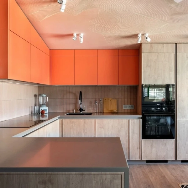 Какой потолок сделать на кухне: 7 практичных вариантов и 80 фотопримеров