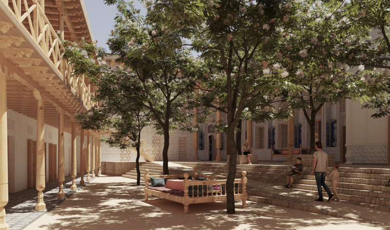 Лина Готме проектирует музей в Бухаре