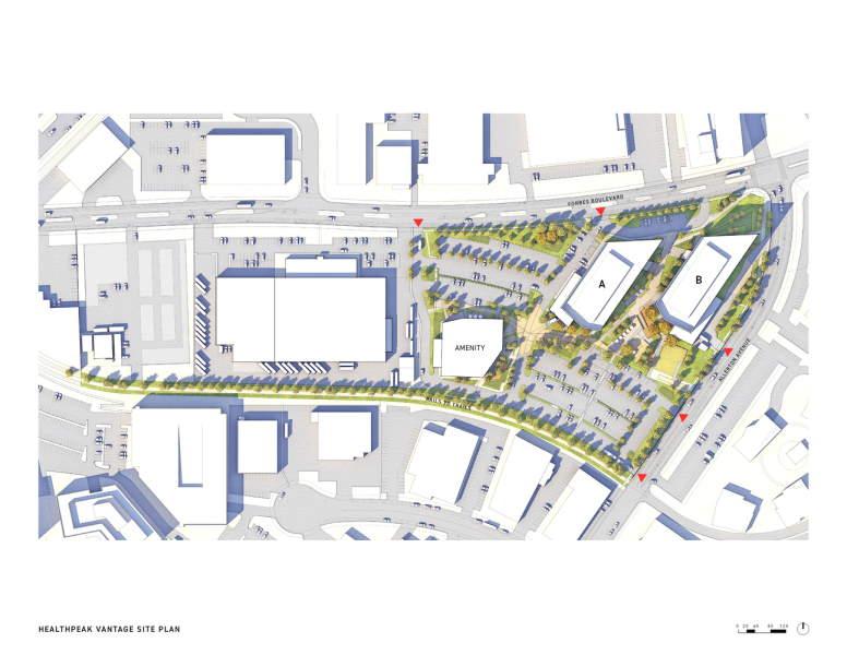 Научный кампус "Vantage" в городе Сан-Франциско, США