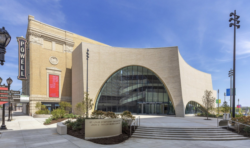 Snøhetta расширила домашнюю площадку симфонического оркестра Сент-Луиса