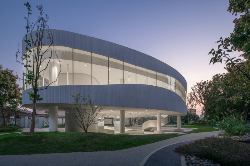 Учебный центр в Центральном кампусе USTC в городе Хэфэй, Китай