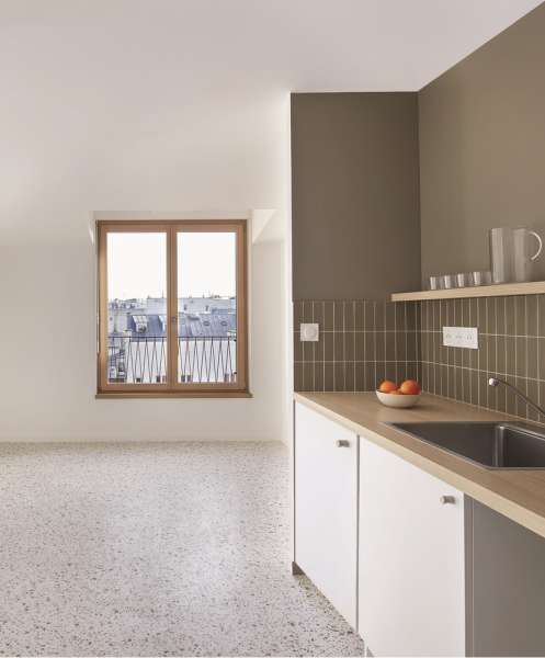 Un Toit - Резиденция для женщин подвергшимся насилию, Франция