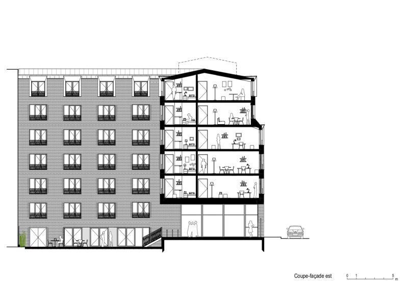 Un Toit - Резиденция для женщин подвергшимся насилию, Франция
