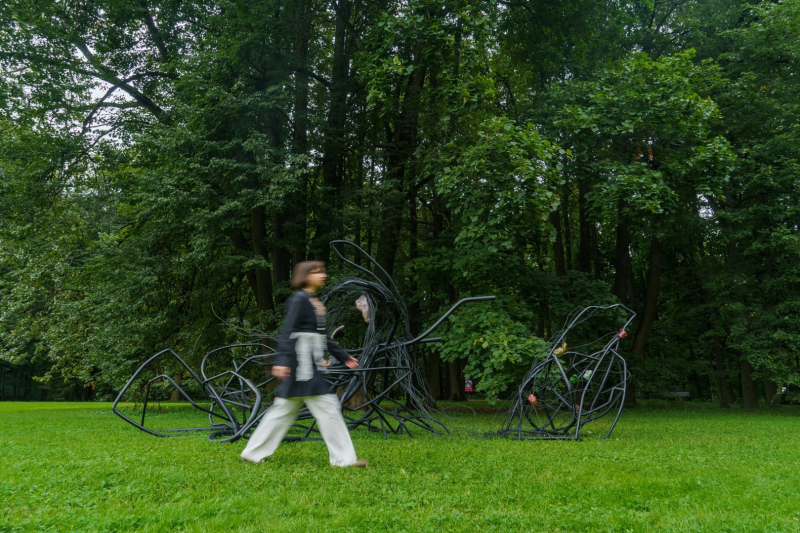 В «Царицыно» появился арт-объект на стыке искусства и науки