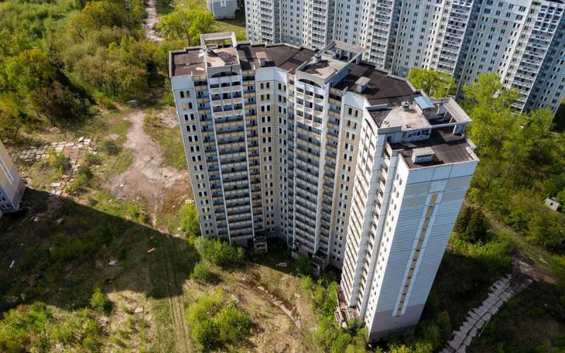 В Подмосковье выставили на торги заброшенный жилой микрорайон