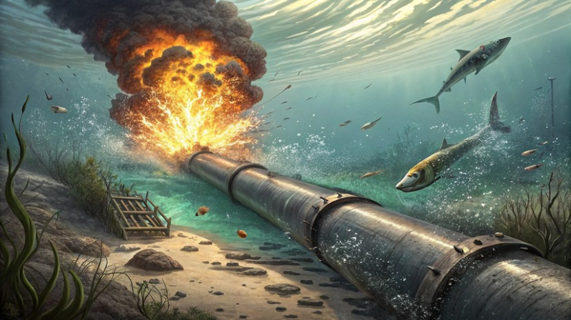 «Запад хочет запутать следы»: три года назад произошла атака на «Северный поток — 1» и «Северный поток — 2»