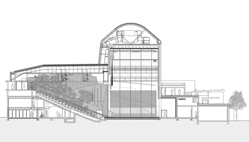 Завершён Региональный театр Бовези в городе Бове, Франция