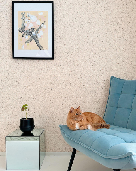 Жидкие обои в интерьере: плюсы и минусы, советы по применению (57 фото)