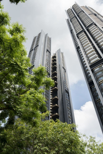 Жилые башни Grand Bayview Qianhai в городе Шэньчжэнь, Китай