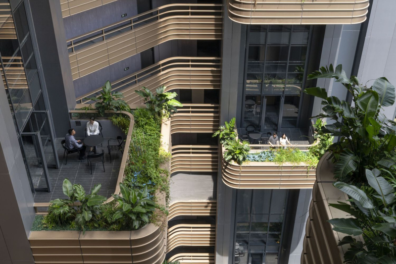 Жилые башни Grand Bayview Qianhai в городе Шэньчжэнь, Китай